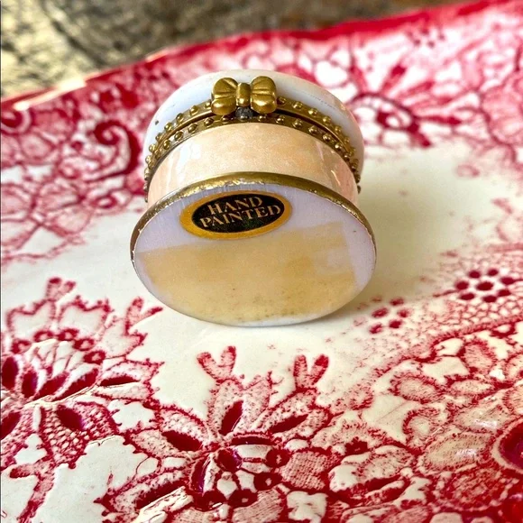 💐Vintage💐Hand Painted Hinged Box - Picture 7 of 8